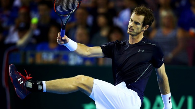 GETTY 
 
   Andy Murray lost a five-hour marathon against Juan Martin del Potro