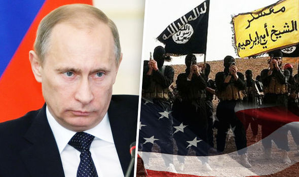 GETTY•NCRussia accused the US of backing ISIS after the alleged strike on up to 80 Russia-backed troops