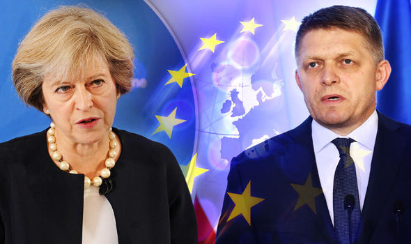 Fico and Theresa May