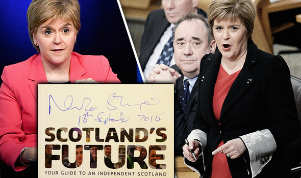 Ms Sturgeon pledged not to pursue another referendum