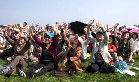 The two-day Wonsan International Friendship Air Festival was held at the newly refurbished Kalma Airport