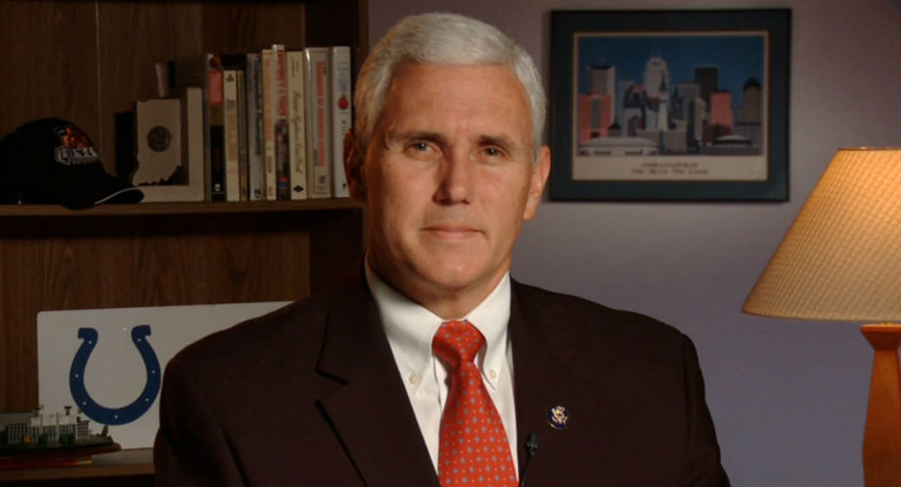 Indiana Governor Mike Pence