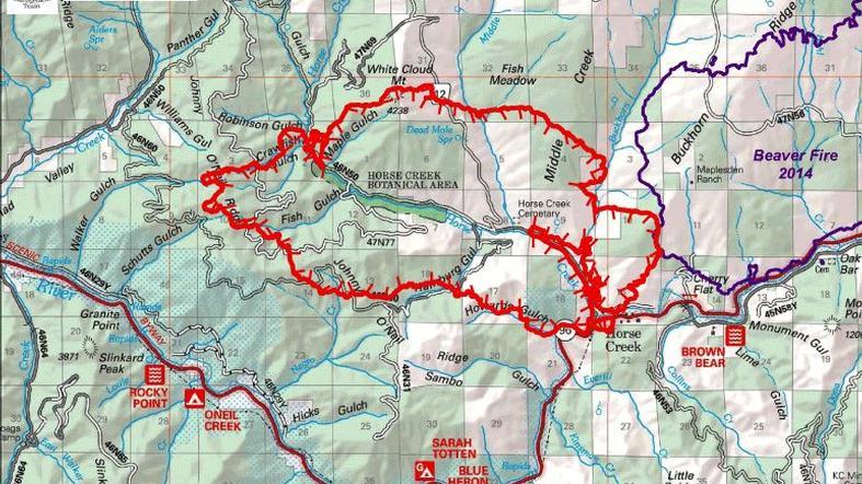 Gap Fire acreage increases to 32000+, fire officials say internal expansion not perimeter spread