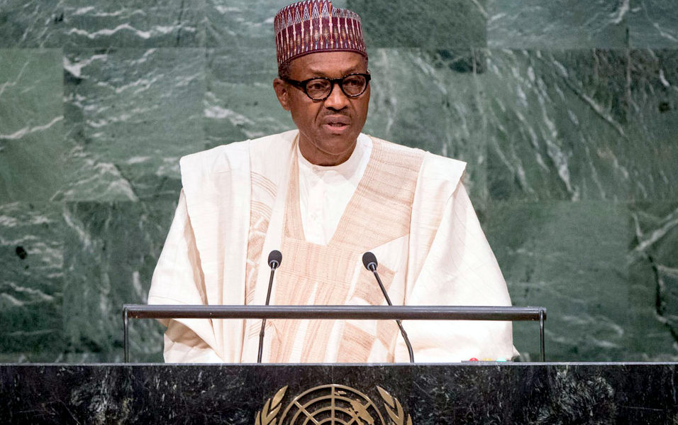 General Assembly 70th session 12th plenary meeting H.E. Muhammadu BUHARI President of THE FEDERAL REPUBLIC OF NIGERIA