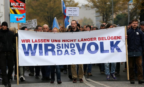 AfD rally in Rostock