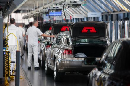 German industry output posts steepest drop in almost two years