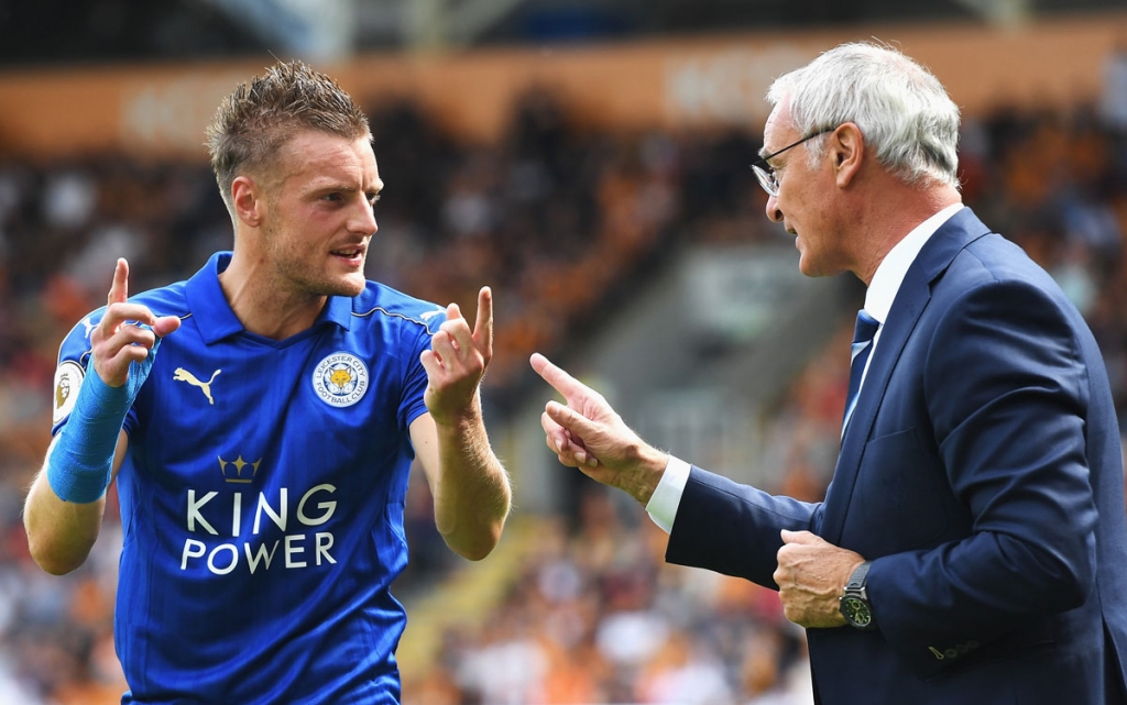 Getting the ball over the top of defences and exploiting Jamie Vardy’s pace will be crucial for Leicester