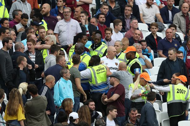 Getty Images

Inside the Olympic Stadium during the Watford game