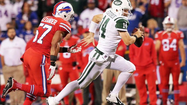 Getty Images Fitz Magic got it done against Buffalo