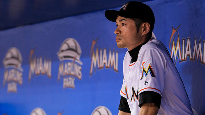 Getty Images Ichiro Suzuki went 0-4 in Wednesday's loss