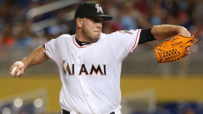 Getty Images Jose Fernandez's 14 strikeouts tied a career high