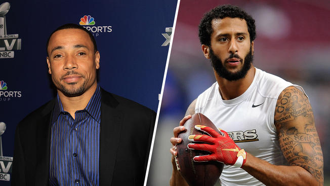 Getty Images Rodney Harrison came under fire after attacking Colin Kaepernick as not Black enough to speak out against African American issues