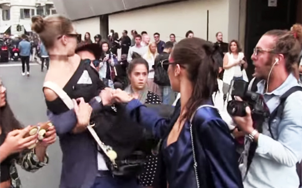 Gigi Hadid Defends Aggressive Actions Against Unknown Man Who Lifted Her Up