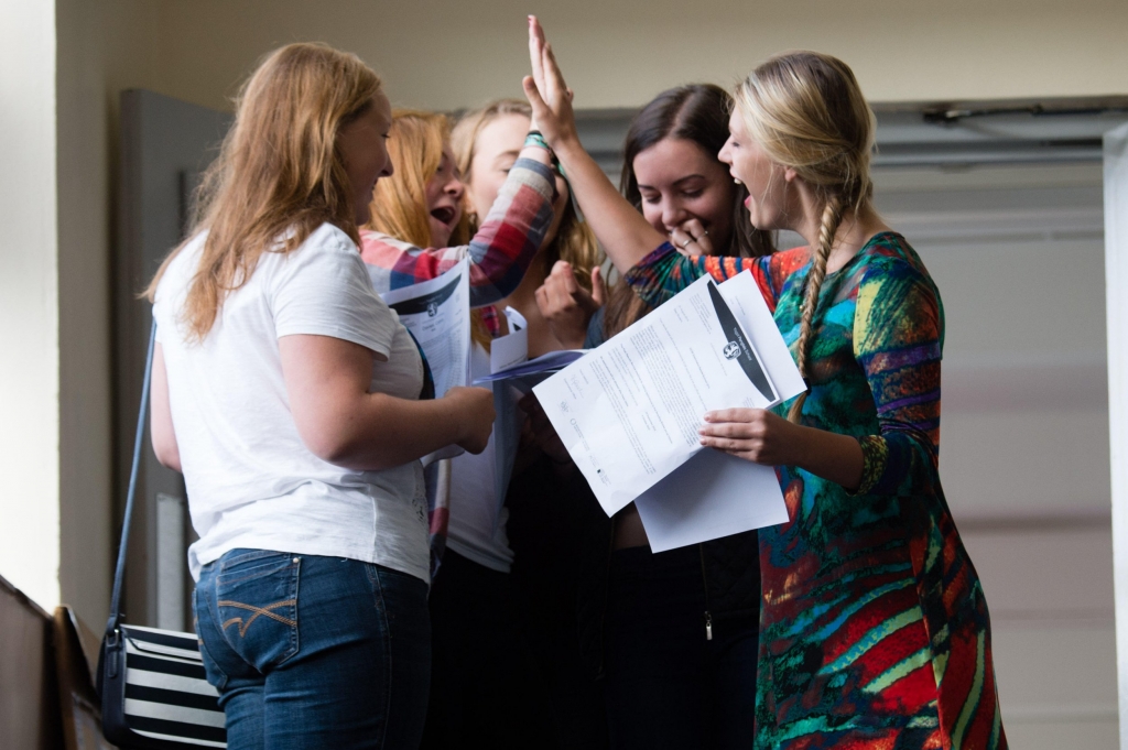 Girls expected to kick ass in GCSE results sorry boys