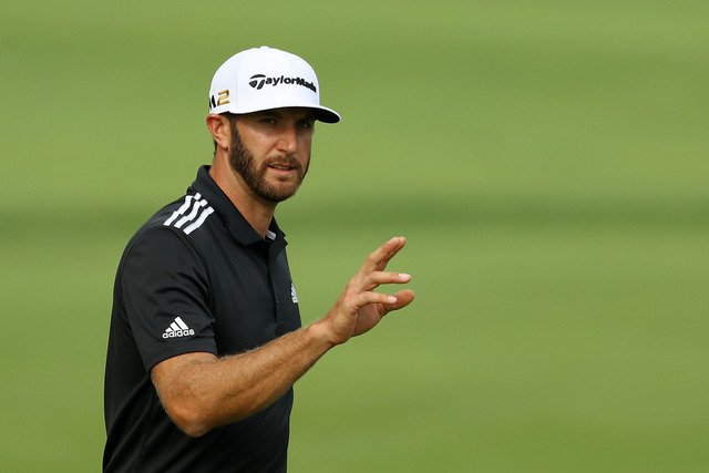 Dustin Johnson In front after three rounds