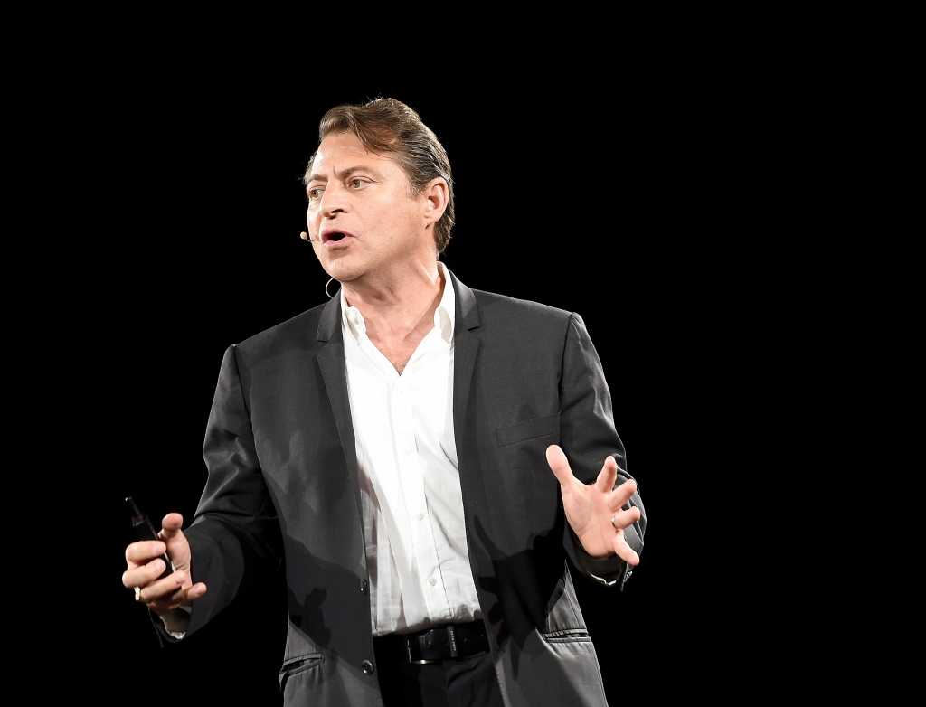 SAN FRANCISCO CA- JULY 24 Peter Diamandis speaks at Chivas Regal's The Venture Final Pitch