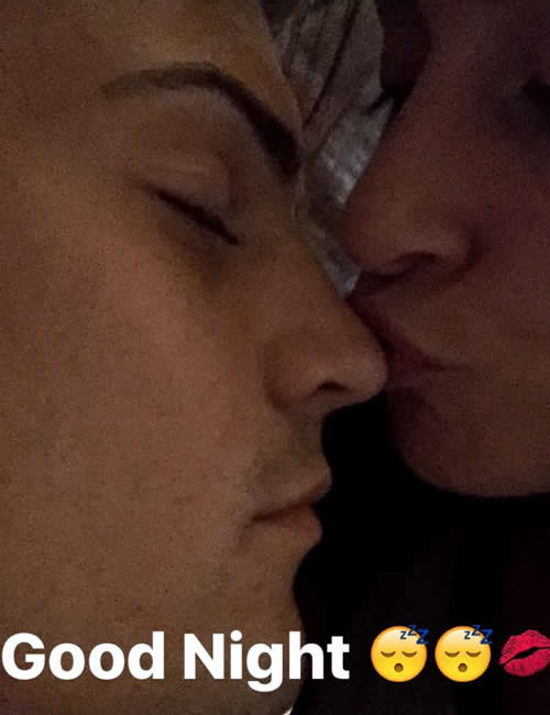 Granit Xhaka and his girlfriend Leonita Lekaj