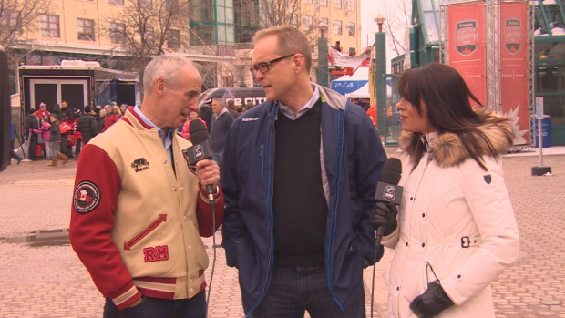 At a stop in Winnipeg last season on the Hometown Hockey tour Hockey Night in Canada co-host Ron Mac Lean spoke with Jets coach Paul Maurice