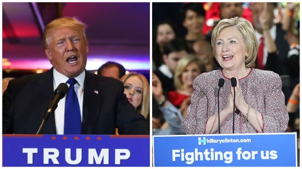 Donald Trump and Hillary Clinton are expected