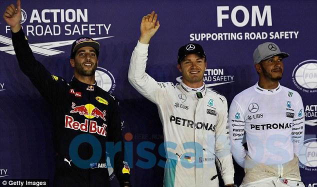 Rosberg storms into pole position