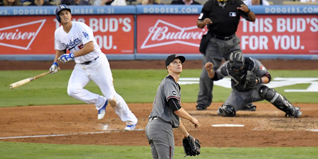 Dodgers Pummel Zack Greinke 10-2 in his Return to Dodger Stadium