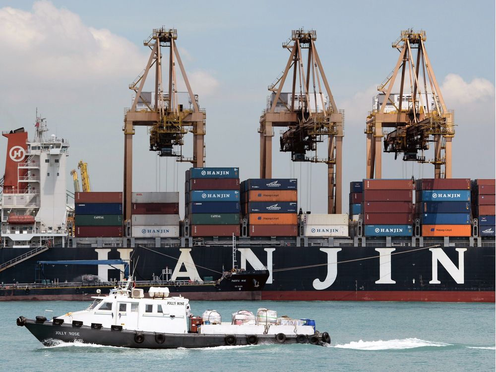 Hanjin Shipping filed for bankruptcy protection Aug. 31