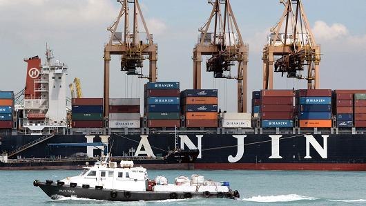 Hanjin shipping files for bankruptcy