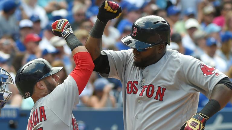 1) David Ortiz enjoyed his reunion with Joaquin Benoit