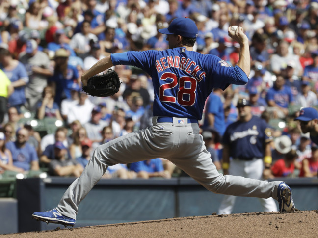 Kyle Hendricks, Cubs trail Brewers 1-0 in 4th