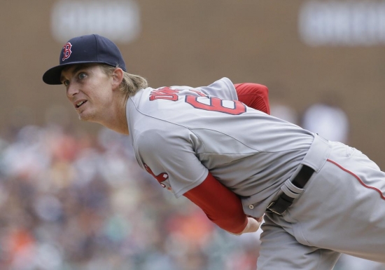 Henry Owens walked five and gave up eight earned runs in his return to the mound