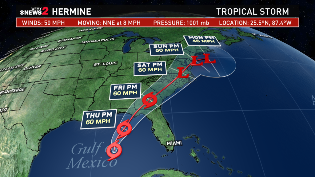 Hurricane season 'heats up' with three storms to impact the U.S.