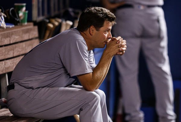 Rich Hill pulled from perfect game after seven innings