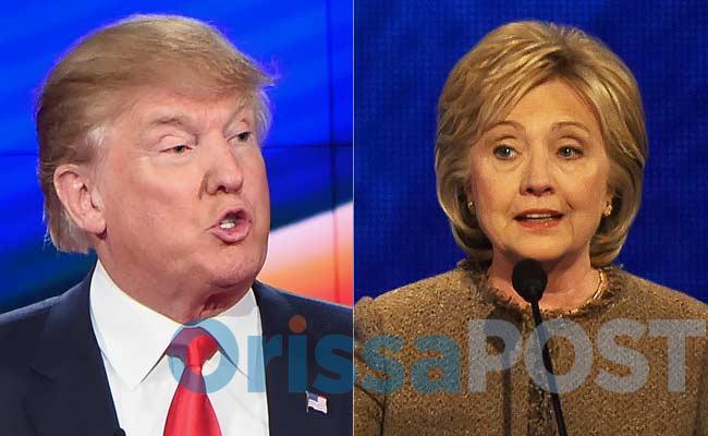 Trump Clinton spar over emails