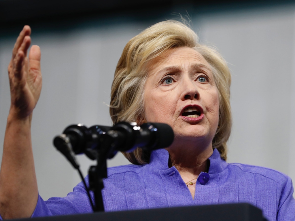 Hillary Clinton in Scranton Pennsylvania.   Associated Press  Carolyn Kaster