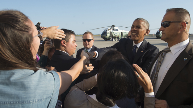 President Barack Obama At JFK