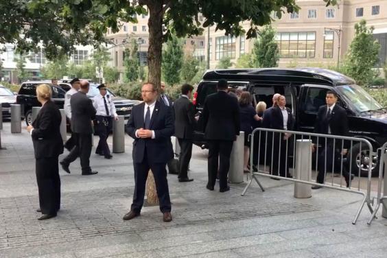 Clinton 'feeling much better' after leaving 9/11 event early