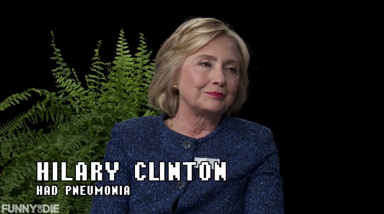 Watch Hillary Clinton sit down with Zach Galifianakis in his hilarious 'Between Two Ferns' interview