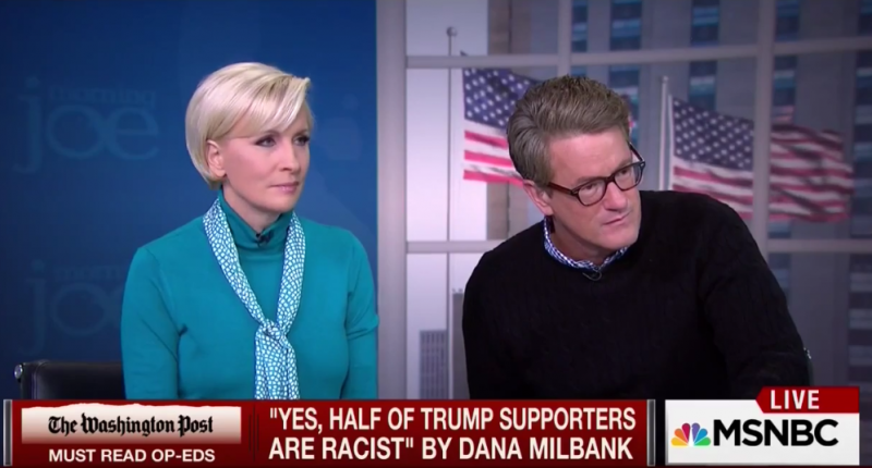 039;Morning Joe&#039 discusses how many Trump supporters are indeed racist