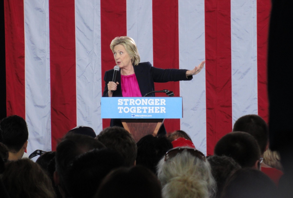 Hillary Clinton speaks at USF Tampa