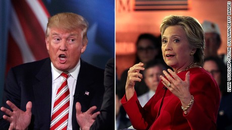 Clinton Trump throwdown at presidential forum