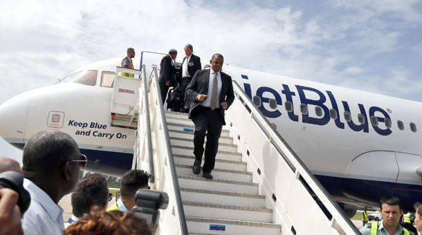 JetBlue flight departs to Cuba, first commercial flight to country in 50 years