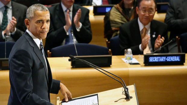 President Barack Obama used his last address to the UN General Assembly to do a stocktake of his presidency while