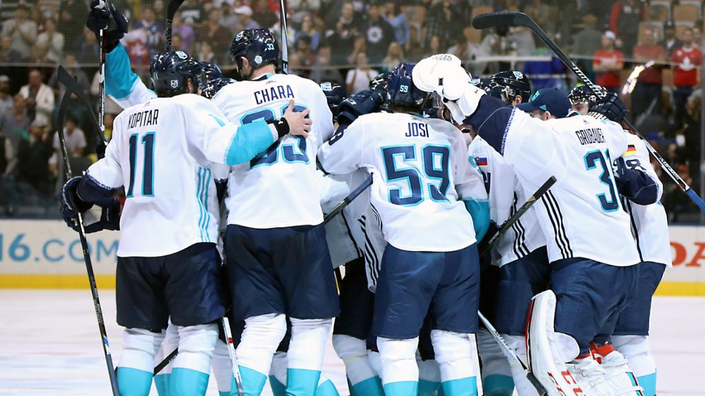 Team Europe relishes unexpected spot in World Cup semifinals