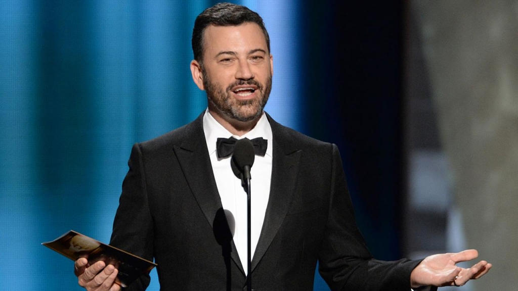 Emmys 2016: Watch Jimmy Kimmel Skewer Trump, Maggie Smith in Monologue