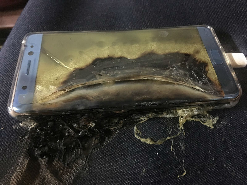 Galaxy Note 7 Exploded