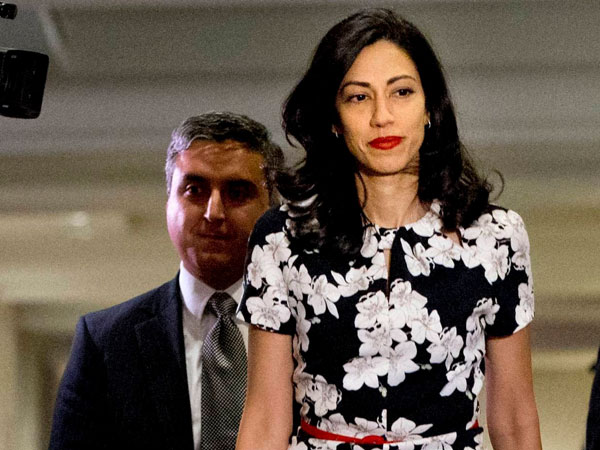 Huma Abedin AP  PTI