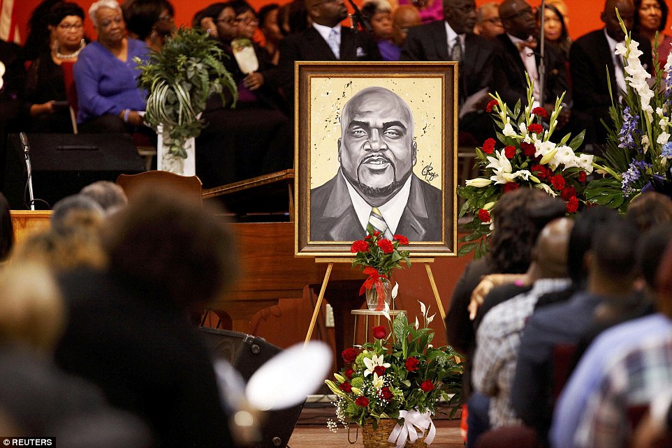 As hundreds of mourners packed a church on Saturday in Tulsa Oklahoma thousands more watched from screens across the nation as they paid tribute to a black man whose life was cut short by a white police officer