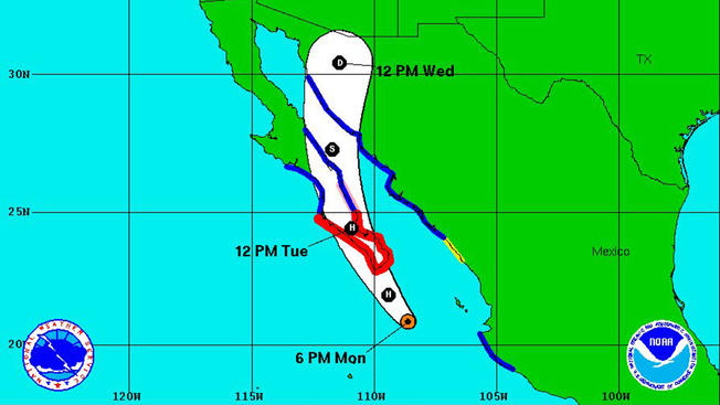 Tropical Storm Newton forms off Mexico's Pacific coast