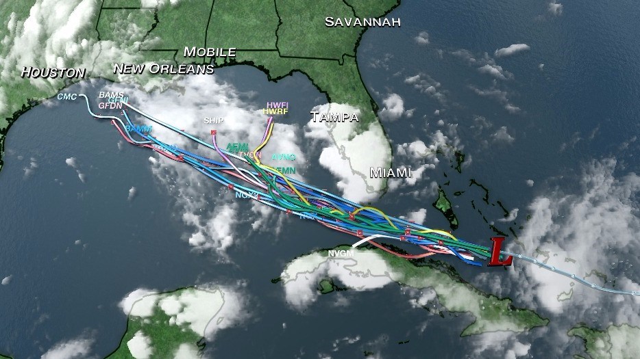 Tropical system could threaten Florida, Gulf states