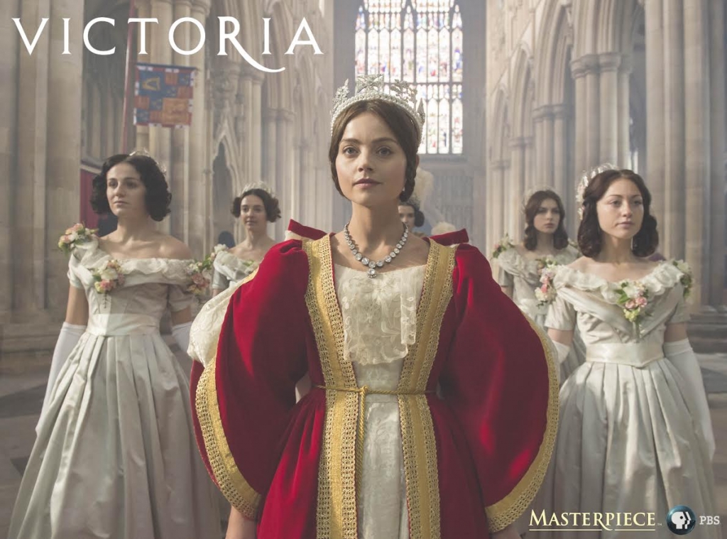 Shown JENNA COLEMAN as Victoria ITV Plc for MASTERPIECEThis image may be used only in the direct promotion of MASTERPIECE CLASSIC. No other rights are granted. Al